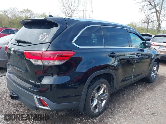 2017 Toyota Highlander Limited z VIN 5TDDZRFH5HS456593, wystawiony jako IAAI lot #42052388 z przebiegiem 181 293 mil mil oraz . Historia ofert i sprzedaży dostępna na DreamBid. Obrazek 4.