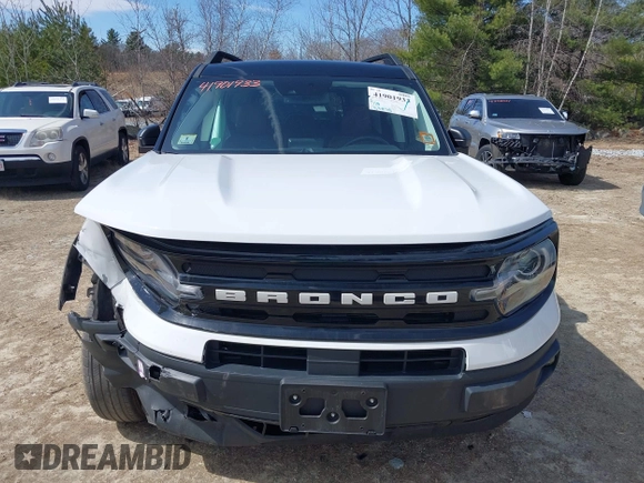 2021 Ford Bronco Sport Outer Banks z VIN 3FMCR9C66MRA02537, wystawiony jako IAAI lot #41901933 z przebiegiem 59 078 mil mil oraz . Historia ofert i sprzedaży dostępna na DreamBid. Obrazek 13.