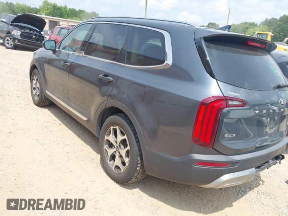 2020 Kia Telluride EX with VIN 5XYP3DHC3LG049879, listed as a IAAI auction lot 42406513 with 87,025 mi miles and . Bid and sale history available at DreamBid. Image 3.