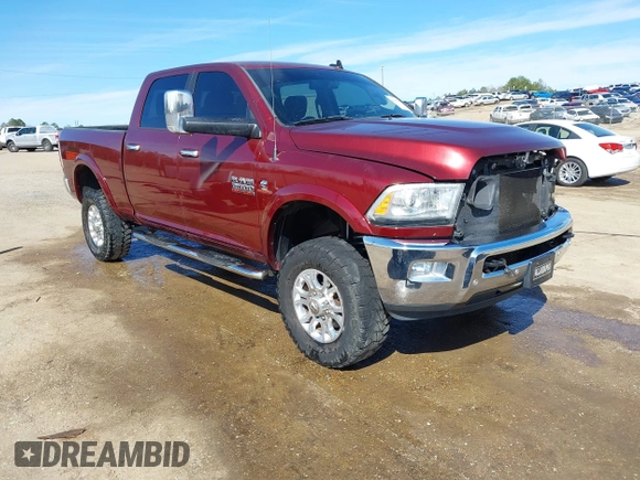 2018 Ram 2500 Laramie с VIN 3C6UR5FL9JG206461, выставлен на аукционе IAAI как лот 41655870 с пробегом 124 386 миль миль и . История ставок и продаж доступна на DreamBid. Изображение 1.