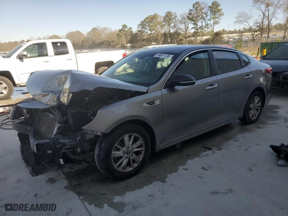 2016 Kia Optima LX with VIN 5XXGT4L30GG016971, listed as a Copart auction lot 49651135 with 220,509 mi miles and Salvage Title. Bid and sale history available at carsss.com. Image 1.