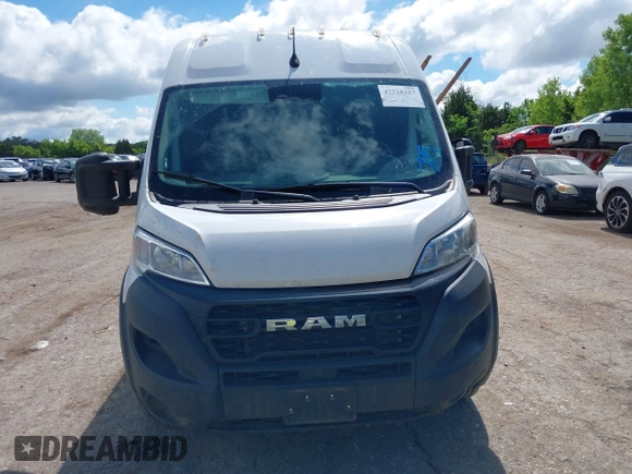 2023 Ram ProMaster Cargo with VIN 3C6LRVDGXPE541587, listed as a IAAI auction lot 42218217 with 65,963 mi miles and . Bid and sale history available at carsss.com. Image 12.