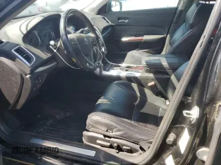 2015 Acura TLX Advance with VIN 19UUB3F70FA006953, listed as a Copart auction lot 65544585 with 92,016 mi miles and Salvage title. Bid and sale history available at DreamBid. Image 7.