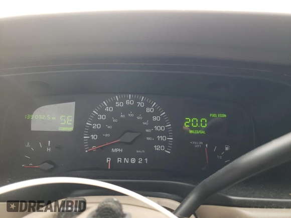 2001 Lincoln Town Car Cartier L z VIN 1LNHM85W11Y610538, wystawiony jako Copart lot #47881055 z przebiegiem 139 032 mil mil oraz Szkoda całkowita • Salvage title. Historia ofert i sprzedaży dostępna na DreamBid. Obrazek 9.