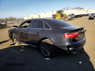 2013 Audi S4 Premium Plus with VIN WAUBGAFL1DA157013, listed as a Copart auction lot 80923914 with 91,221 mi miles and Salvage Title. Bid and sale history available at carsss.com. Image 2.