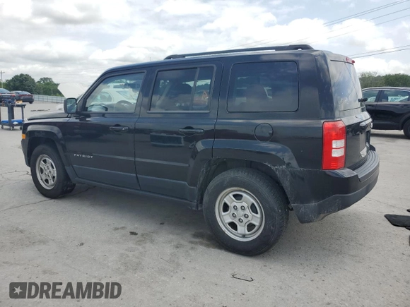 2014 Jeep Patriot Sport with VIN 1C4NJPBA8ED749968, listed as a Copart auction lot 61550455 with 132,892 mi miles and Salvage title. Bid and sale history available at DreamBid. Image 2.