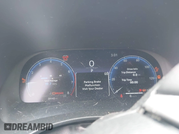 2023 Toyota Highlander L with VIN 5TDKDRBH7PS014618, listed as a IAAI auction lot 42363989 with 39,142 mi miles and . Bid and sale history available at DreamBid. Image 7.