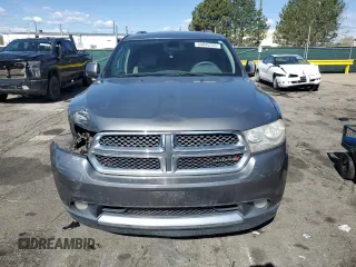 2013 Dodge Durango Crew with VIN 1C4RDJDG7DC554102, listed as a Copart auction lot 54045335 with 228,176 mi miles and Salvage Title. Bid and sale history available at DreamBid. Image 5.