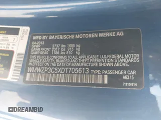 2013 MINI Convertible S with VIN WMWZP3C5XDT705613, listed as a IAAI auction lot 42392748 with 87,477 mi miles and . Bid and sale history available at DreamBid. Image 9.