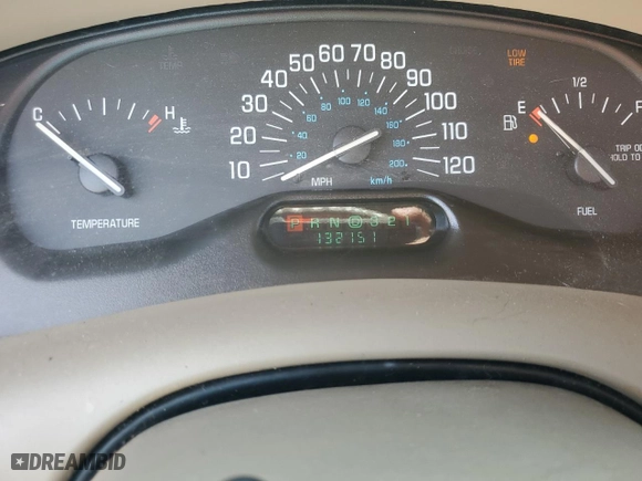 2002 Buick Century Custom with VIN 2G4WS52J721246943, listed as a Copart auction lot 51165875 with 132151 miles and Salvage Title. Bid and sale history available at carsss.com. Image 9.