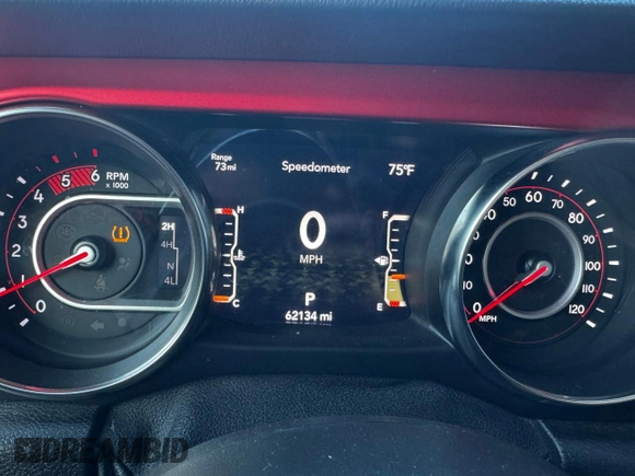 2021 Jeep Gladiator Rubicon z VIN 1C6JJTBM8ML611134, wystawiony jako Copart lot #54375665 z przebiegiem 62 134 mil mil oraz Szkoda całkowita • Salvage title. Historia ofert i sprzedaży dostępna na DreamBid. Obrazek 8.