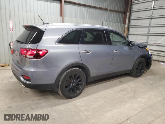 2020 Kia Sorento EX with VIN 5XYPHDA5XLG700163, listed as a Copart auction lot 51368595 with 47,359 mi miles and Salvage Title. Bid and sale history available at DreamBid. Image 3.