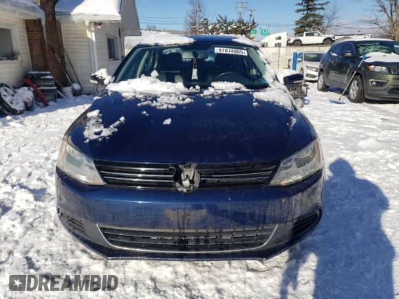 2013 Volkswagen Jetta SE with VIN 3VWDP7AJ6DM283873, listed as a Copart auction lot 87874885 with 195,283 mi miles and Clean title. Bid and sale history available at DreamBid. Image 5.