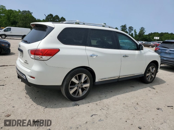 2013 Nissan Pathfinder SL z VIN 5N1AR2MM1DC600187, wystawiony jako Copart lot #58914495 z przebiegiem 140 792 mil mil oraz Czysty tytuł • Clean title. Historia ofert i sprzedaży dostępna na DreamBid. Obrazek 3.