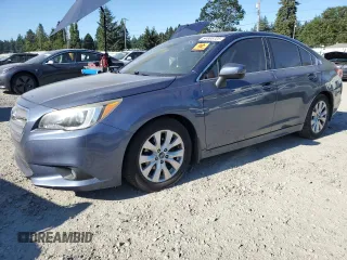 2015 Subaru Legacy Premium with VIN 4S3BNAH65F3033933, listed as a Copart auction lot 64865725 with 157,458 mi miles and Salvage title. Bid and sale history available at DreamBid. Image 1.