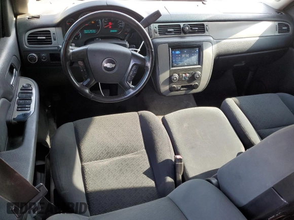 2008 Chevrolet Suburban 2LT with VIN 3GNFC16048G242593, listed as a Copart auction lot 52444085 with 205,159 mi miles and Salvage title. Bid and sale history available at DreamBid. Image 8.
