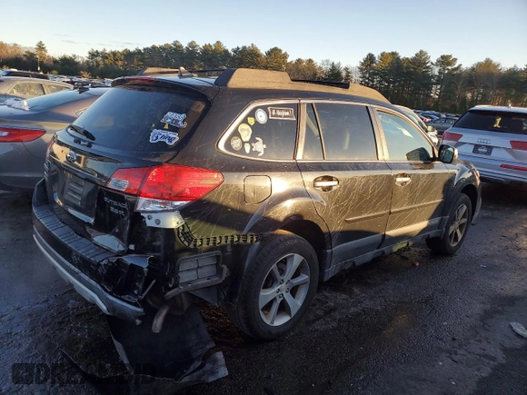 2013 Subaru Outback Limited with VIN 4S4BRDSC6D2283135, listed as a Copart auction lot 85311434 with 123,114 mi miles and Non repairable. Bid and sale history available at DreamBid. Image 3.