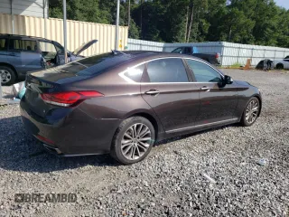 2015 Hyundai Genesis 3.8L with VIN KMHGN4JE6FU052540, listed as a Copart auction lot 65623874 with 237,718 mi miles and Salvage Title. Bid and sale history available at carsss.com. Image 3.