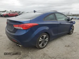 2013 Hyundai Elantra Coupe SE with VIN KMHDH6AE2DU011809, listed as a Copart auction lot 47988945 with 157,813 mi miles and Salvage Title. Bid and sale history available at carsss.com. Image 3.