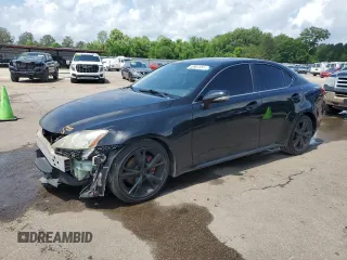 2009 Lexus IS with VIN JTHBK262095095309, listed as a Copart auction lot 53967055 with 202,914 mi miles and Salvage Title. Bid and sale history available at carsss.com. Image 1.