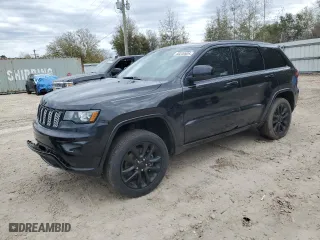 2021 Jeep Grand Cherokee Laredo X with VIN 1C4RJEAG9MC681485, listed as a Copart auction lot 50239925 with 54,821 mi miles and Non Repairable. Bid and sale history available at carsss.com. Image 1.