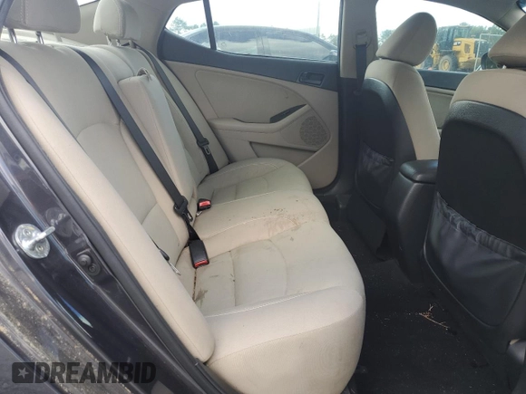 2015 Kia Optima LX with VIN 5XXGM4A7XFG510305, listed as a Copart auction lot 56780395 with 122,191 mi miles and Clean Title. Bid and sale history available at DreamBid. Image 10.