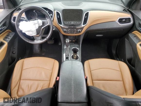 2019 Chevrolet Equinox Premier z VIN 3GNAXNEVXKL207882, wystawiony jako Copart lot #54229665 z przebiegiem 105 337 mil mil oraz Szkoda całkowita • Salvage title. Historia ofert i sprzedaży dostępna na DreamBid. Obrazek 8.