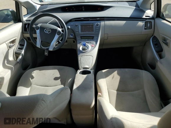 2012 Toyota Prius One with VIN JTDKN3DU9C1577665, listed as a Copart auction lot 52639725 with 193,980 mi miles and Salvage Title. Bid and sale history available at DreamBid. Image 8.
