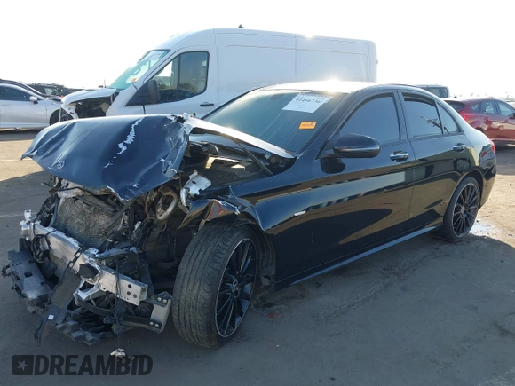 2021 Mercedes-Benz C 300 with VIN W1KWF8DB8MR637194, listed as a IAAI auction lot 41466736 with 71,340 mi miles and . Bid and sale history available at DreamBid. Image 16.