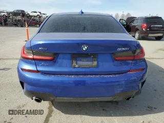 2020 BMW 3 Series 330i xDrive with VIN 3MW5R7J00L8B43315, listed as a Copart auction lot 50133205 with 59,520 mi miles and Salvage Title. Bid and sale history available at carsss.com. Image 6.