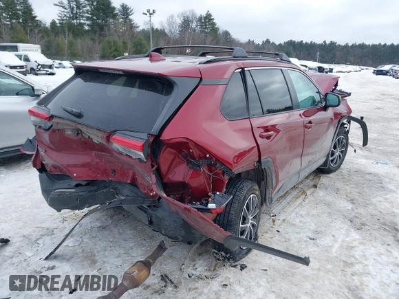 2019 Toyota RAV4 LE with VIN 2T3F1RFV1KC016674, listed as a IAAI auction lot 41571837 with 114,961 mi miles and . Bid and sale history available at DreamBid. Image 4.