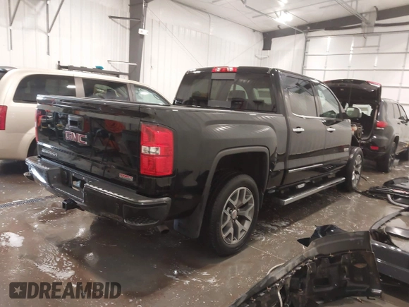 2015 GMC Sierra 1500 SLT with VIN 3GTU2VEC6FG526374, listed as a IAAI auction lot 41875975 with 207,561 mi miles and . Bid and sale history available at DreamBid. Image 4.