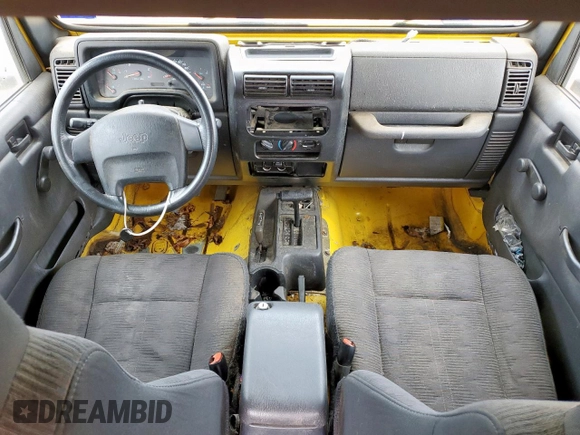 2004 Jeep Wrangler X с VIN 1J4FA39S34P745300, выставлен на аукционе Copart как лот 65454595 с пробегом 57 920 миль миль и Списание • Salvage title. История ставок и продаж доступна на DreamBid. Изображение 8.