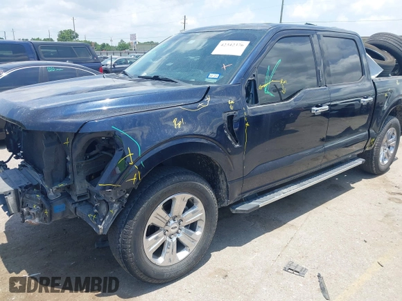 2021 Ford F-150 XL z VIN 1FTEW1CP2MKD90239, wystawiony jako IAAI lot #42342376 z przebiegiem 78 025 mil mil oraz . Historia ofert i sprzedaży dostępna na DreamBid. Obrazek 17.