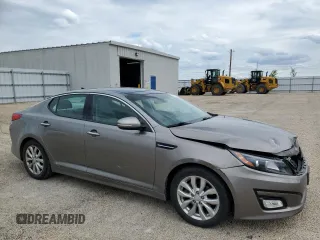 2015 Kia Optima EX with VIN 5XXGN4A75FG456554, listed as a Copart auction lot 58704005 with 114,146 mi miles and Salvage title. Bid and sale history available at DreamBid. Image 4.