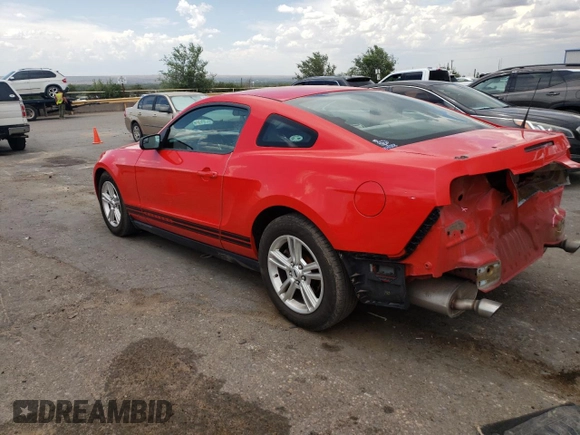 2012 Ford Mustang Premium with VIN 1ZVBP8AM9C5222867, listed as a Copart auction lot 62659515 with 205,708 mi miles and Salvage title. Bid and sale history available at DreamBid. Image 2.