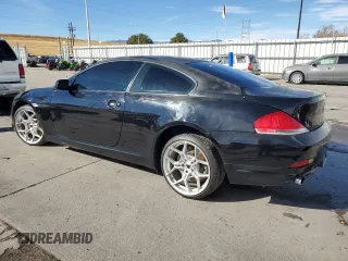 2005 BMW 6 Series 645Ci with VIN WBAEH73455CF95326, listed as a Copart auction lot 78535474 with 221,966 mi miles and Salvage Title. Bid and sale history available at carsss.com. Image 2.