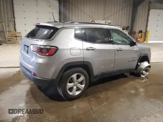 2018 Jeep Compass Latitude with VIN 3C4NJDBB9JT484232, listed as a Copart auction lot 50371705 with 77,464 mi miles and Salvage Title. Bid and sale history available at DreamBid. Image 3.
