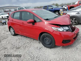 2019 Honda Fit LX with VIN 3HGGK5H42KM706174, listed as a Copart auction lot 52331525 with Not provided miles and Salvage title. Bid and sale history available at DreamBid. Image 4.