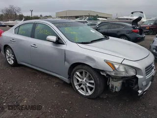 2010 Nissan Maxima 3.5 SV with VIN 1N4AA5APXAC868457, listed as a IAAI auction lot 41959523 with Not Provided miles. Bid and sale history available at carsss.com. Image 6.