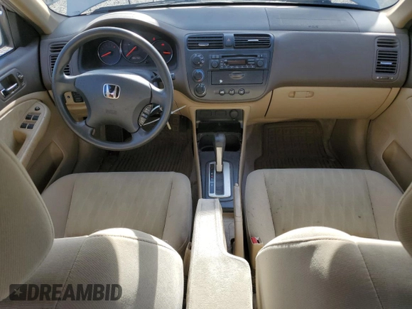 2003 Honda Civic LX with VIN 2HGES16563H533111, listed as a Copart auction lot 55695945 with 85,750 mi miles and Salvage Title. Bid and sale history available at DreamBid. Image 8.