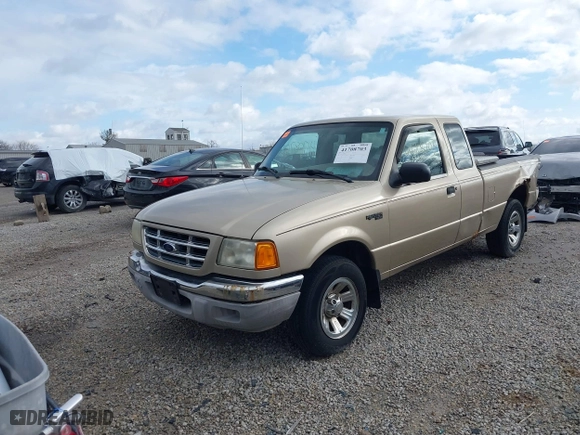 2002 Ford Ranger XL with VIN 1FTYR14U62TA20654, listed as a IAAI auction lot 41708703 with 197,549 mi miles. Bid and sale history available at carsss.com. Image 18.