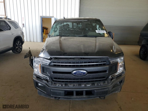 2020 Ford F-150 XL with VIN 1FTFW1E41LKF04298, listed as a Copart auction lot 48033795 with 42,952 mi miles and Salvage Title. Bid and sale history available at carsss.com. Image 5.