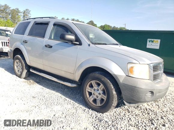2008 Dodge Durango SXT with VIN 1D8HD38K48F105567, listed as a Copart auction lot 53472895 with 112,609 mi miles and Salvage title. Bid and sale history available at DreamBid. Image 4.