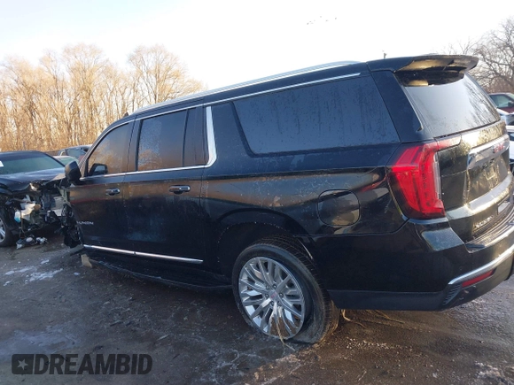 2023 GMC Yukon XL SLT with VIN 1GKS2GKD4PR350382, listed as a IAAI auction lot 41295165 with 38,075 mi miles. Bid and sale history available at carsss.com. Image 15.