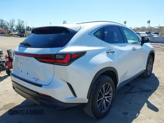 2024 Lexus NX with VIN 2T2GGCEZ6RC054338, listed as a IAAI auction lot 41751633 with 4,299 mi miles. Bid and sale history available at carsss.com. Image 4.