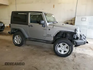 2013 Jeep Wrangler Sport with VIN 1C4GJWAG4DL559422, listed as a Copart auction lot 61454805 with 132,509 mi miles and Salvage title. Bid and sale history available at DreamBid. Image 4.