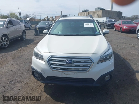 2016 Subaru Outback 2.5i Premium with VIN 4S4BSADC5G3221529, listed as a IAAI auction lot 42037509 with 57,874 mi miles. Bid and sale history available at carsss.com. Image 12.