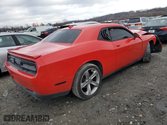 2015 Dodge Challenger R/T with VIN 2C3CDZAT6FH715517, listed as a Copart auction lot 83905344 with 137,200 mi miles and Salvage title. Bid and sale history available at DreamBid. Image 3.