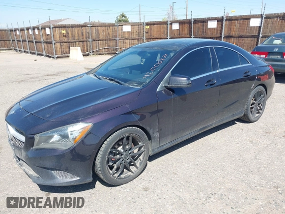 2014 Mercedes-Benz CLA 250 with VIN WDDSJ4GB6EN127744, listed as a IAAI auction lot 42006871 with 189,543 mi miles and . Bid and sale history available at DreamBid. Image 2.
